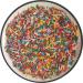 Buy Edible Colorful 130g Jimmies Sugar Sprinkles | Cake & Cupcake Toppers | Cookie Decorations | Perfect for Daily Cake Decorating - Buy Online on GoSupps.com