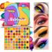 72 Colors Perling Gloss Matte Rainbow Color Make-Up Palette Ucanbe Abstraction Pounded glitter shimmer eyes shadow Professional bright powder eye pallets make-up cosmetics