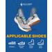 Walkhero Orthotic Insoles for Plantar Fasciitis Relief - High Arch Support Gray Men s 10-10.5 & Women s 12-12.5 - Buy Online on GoSupps.com