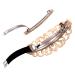 Strong Large Hair Clip Set - Ivory White Marble Filigree for Thick Hair | Perfect for Women | International Shipping - Buy Online on GoSupps.com