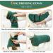 Kuoser Dog Bathrobe Towel | Extra Absorbent Microfiber Bathing Wrap for Medium Dogs | Adjustable Velcro Fastener | Green Dog Bathrobe - Buy Online on GoSupps.com