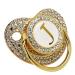 Bling Pacifier for Newborns - Soft Printed Baby Pacifier with Dust Cover (Letter J) - International Shipping Available - Buy Online on GoSupps.com