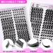 DIY Self Adhesive Eyelashes - 168pcs D Curl 3D Lash Clusters with Bond & Tweezers | Shop Internationally - Buy Online on GoSupps.com