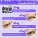 Pawotence Lash Clusters - 144pcs Wispy Individual Eyelash Extensions 10-18mm | Soft Comfortable DIY False Eyelashes with Thin Band - Fairy Style - Buy Online on GoSupps.com