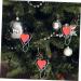 Heart-Shaped Pendant Medical Ornament | Christmas Tree & Home Decor | Caring Nurse Acrylic Ornament - Buy Online on GoSupps.com