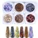 Lot de 6 poudres de couleur d licates pour ongles - Buy Online on GoSupps.com