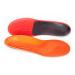 Superfeet Run Pain Relief - Foam and Carbon Fiber Shoe Insoles - Arch Support for Plantar Fasciitis - 7.5-9 Men / 8.5-10 Women Tangerine 7.5-9 Men / 8.5-10 Women