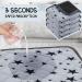 Namalu 4-Pack Reusable Training Pads for Dogs & Guinea Pigs - Absorbent Slipproof Star Pattern (70 x 105 cm) - Ideal for Pet Urine & Messes - Buy Online on GoSupps.com