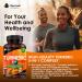Turmeric 5-in-1 Complex - 5000mg Turmeric Capsules High Strength Enriched with Magnesium & Glucosamine Sulphate - Added Ginger Capsules + Black Pepper Curcumin Supplement - Vegan Supplement - Buy Online on GoSupps.com
