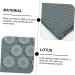 Fomiyes 2-in-1 Acupuncture Massage Pillow & Mat | Shiatsu Yoga Accessories | Washable Massage Pads for Relaxation - Buy Online on GoSupps.com