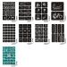 550+ Reusable Henna Tattoo Stencils - 21 Sheets Temporary Glitter & Airbrush Tattoo Templates - Buy Online on GoSupps.com