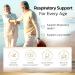 Premium Lung Support Supplement | Detox & Cleanse with Mullein Leaf NAC Quercetin & More | 60 Capsules for Respiratory Health - Buy Online on GoSupps.com