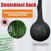 Shop 2 Pairs Non-Binding Bamboo Diabetic Socks | Extra Wide Neuropathy & Swollen Feet Over the Calf - Large Black - Buy Online on GoSupps.com