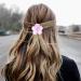 Flower Clips - Hawaiian Flower Cute Hair Clip Strong Hold Hair Clips Flower Hair Accessories For Women & Girls For Thick & Thin Hair Gradient light purple - Buy Online on GoSupps.com