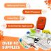 TheDogTagCo DOG FIRST AID KIT - Over 40 Health Supplies - Compact & Portable - Be Prepared for Any Pet Emergency - Buy Online on GoSupps.com