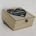 Cat Memory Box Keepsake Cat's Leave Pawprints On Your Heart Ashes Box Wooden - Buy Online on GoSupps.com