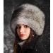 Futrzane Russian Faux Fur Hat for Women - Comfy Cossack Style Silver Fox Design - Buy Online on GoSupps.com