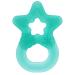 Dentistar Bei ring 2 Set - Soft Teether for Babies & Toddlers 3+ Months | Dental Aid & Massage | Made in Germany - Turquoise & Red - Buy Online on GoSupps.com