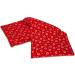 Organic Spelt Pillow 20x50cm - Large 3-Chamber Heat Pillow | Eco-Friendly Grain Pillow | Hearts-Red Design - Buy Online on GoSupps.com