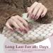 DouborQ Dark Pink Nail Polish Long-lasting Glossy Nail Art Varnish (42) Dark Pink-42 - Buy Online on GoSupps.com