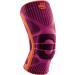 Bauerfeind Knee Support with Silicone Ring - Pink XS - Adjustable for Right or Left Knee - Optimal Comfort & Stability - International Shipping Available - Buy Online on GoSupps.com