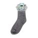 Earth Therapeutics Aloe Socks - Grey 1 Pack(S) Gray