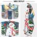 Waterproof Barber Cape - Cartoon Christmas Snowman & Cheetah Haircut Bib | Unisex Men s Hair Cutting Cape - Buy Online on GoSupps.com