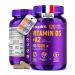Vitamine D3 K2 Haute Dose 5000 UI Vitamine D + 100 g K2 MK-7 120 G lules V ganes D velopp aux Pays-Bas Certifi GMP & Test en Laboratoire Soutien Os Dents & Immunit