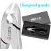 MEDca Precision Toenail Clipper Tool - Premium Ingrown Toenail Cuticle Remover Trimmer and Thick Toenails Nipper Surgical Grade Stainless Steel Nail Foot Treatment for Grooming Nail Care - Buy Online on GoSupps.com