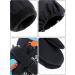 Geyoga 2 Pairs Kids Waterproof Ski Mittens - Rose Red & Black - Ages 3-7 - Buy Online on GoSupps.com