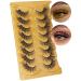 Goddenus False Cat Eye Manga Lashes - Natural Wispy Curly Mink, Fluffy CC Curl Fairy & Spikey Anime Fox Eye - 8 Pairs Pack - Buy Online on GoSupps.com