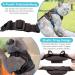 Adjustable Cat Dishes Set - Ergonomic Feeding for Cats & Kittens | Soft Durable Brown (M) - Buy Online on GoSupps.com