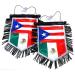 Mexico Mexican flags & Puerto Rico Rican flags for cars homes Family Love - Buy Online on GoSupps.com