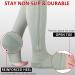 Ailaka Open Toe Compression Socks 15-20 mmHg for Women Men - Knee High Support for Varicose Veins, Edema, Pregnancy - S/M Pure Grey - Buy Online on GoSupps.com