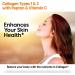 Doctor's Best Collagen Types 1 & 3 with Peptan 500mg - 240 Capsules for Healthy Skin & Joints - Buy Online on GoSupps.com