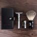 QSHAVE Double Edge Safety Razor Closing Buckle Travel Case with Compartment for Shaving Brush Blades and Nail Clipper Black (Case Only) - Buy Online on GoSupps.com