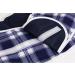 Buy Heat Belt Rapeseed Pillow Belt | Velcro Fastening | 135cm | 7-Chamber | Warmth for Lower Back | Flannel Check Blue - International Shipping Available - Buy Online on GoSupps.com