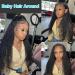 BLY Glueless Deep Wave Curly Lace Front Wig 18 Inch - Ready to Wear & Go, Human Hair, Pre Plucked with Baby Hair | 180% Density - Buy Online on GoSupps.com