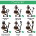 Stainless Steel Shaving Brush Stand & Razor Holder for Shower Room - Bathroom Shaver Kit Organizer (Brushed Nickel) - Buy Online on GoSupps.com