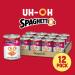 SpaghettiOs Canned Pasta with Franks 15.6 OZ, Pack of 12 - Perfect Snack for Kids and Adults - Buy Online on GoSupps.com