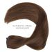 18 WENNALIFE Chocolate Brown Wire Hair Extensions - 95g Remy Human Hair #4 - Buy Online on GoSupps.com