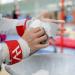 HOLVIST Leather Gymnastics Grips for Girls 7-12 | 2-Hole Women's Hand Grips Red - Buy Online on GoSupps.com