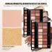 ONLYOILY 16 Colors Eyeshadow Palette - Matte Shimmer & Glitter Makeup for Stunning Eye Looks | International Shipping - Buy Online on GoSupps.com