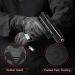 WTACTFUL Rubber Guard Full Finger Tactical Gloves - Black Large | For Airsoft, Hunting, Cycling & Motorbike - Buy Online on GoSupps.com