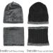 Kids Winter Beanie Hat and Scarf Set | Thermal Fleece Lining | Black | One Size | Aisprts - Buy Online on GoSupps.com