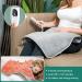Buy Nalezuns Electrical Heating Cushion for Back & Shoulder - 61x94 cm Quick Heating 6 Temperature Levels Washable Flannel | Perfect for Pain Relief - Buy Online on GoSupps.com