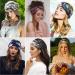 Kavya Wide Headbands for Women - Set of 3 | Soft Elastic Hair Bands for Yoga & Fashion | Knotted Head Bands & Hair Scarf Accessories - Buy Online on GoSupps.com