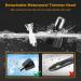 Nose Hair Trimmer for Men & Women - USB Rechargeable IPX7 Waterproof Dual Edge Blades - Professional Ear & Nose Hair Clipper (Black Gold - Buy Online on GoSupps.com