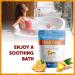 Orange Ginger Bath Salt 32oz - Epsom Salt with Ginger & Orange Essential Oils - Vitamin C Infused - BPA-Free Pouch - 2lb - Buy Online on GoSupps.com