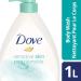 Dove Body Wash with Pump for Sensitive Skin - Nourishing & Fragrance-Free 1L - Soft Skin Care - Buy Online on GoSupps.com